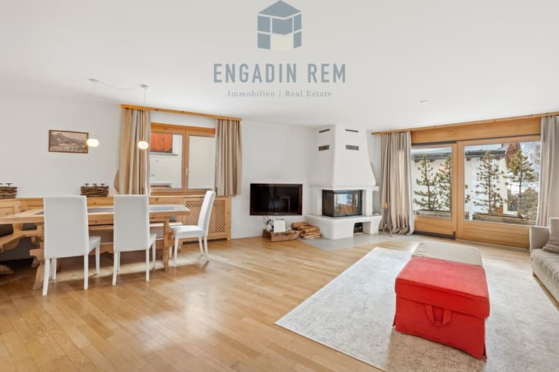 Möblierte 3.5-Zi-Wohnung im Erdgeschoss  Ferienwohnung in Dauermiete (2)