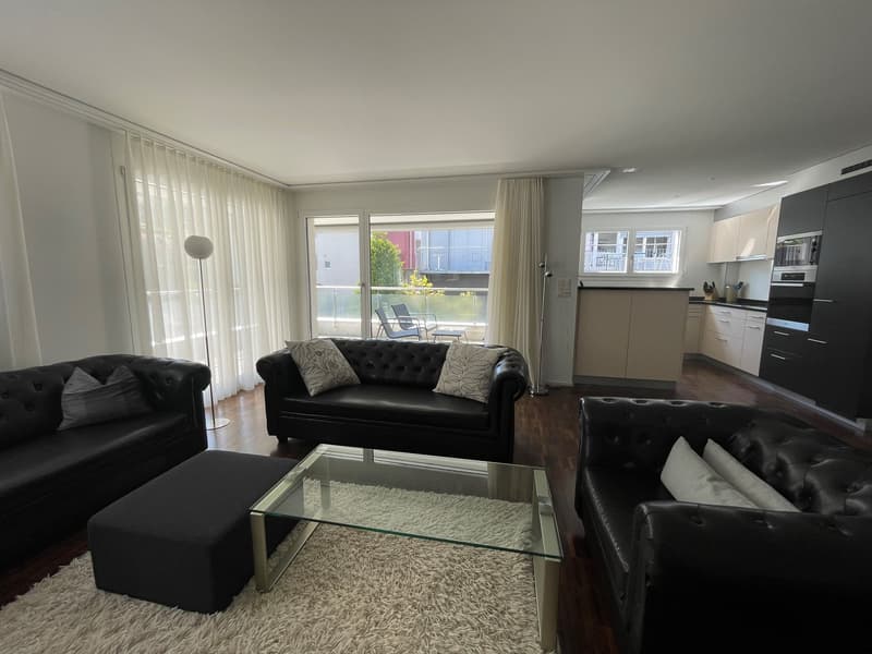 Vivre comme dans un hôtel - appartement de 3,5 pièces entièrement équipé dans le Service-Wohnpark Freihofmatte (7)