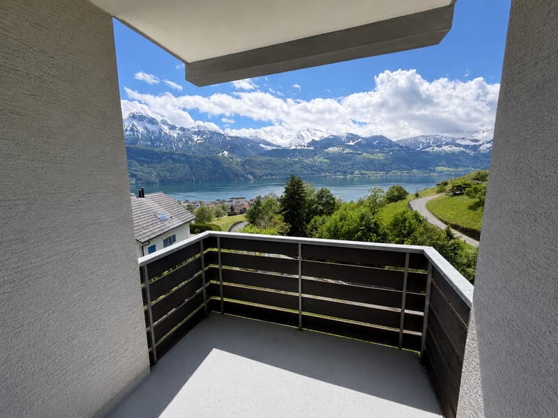 Charmant appartement 1 pièce avec vue sur le lac à Gersau (9)