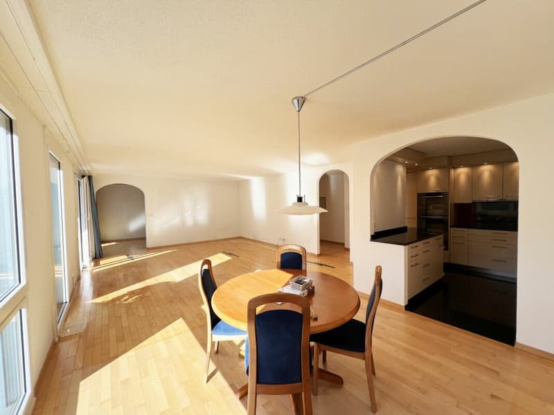 Ampio appartamento in proprietà in una posizione molto richiesta con vista sul verde (3)