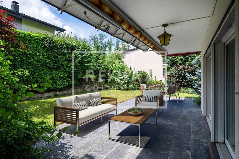 Familienfreundliches 5.5 Zimmer Doppeleinfamilienhaus mit Gartenidylle in Altendorf zu kaufen! (9)
