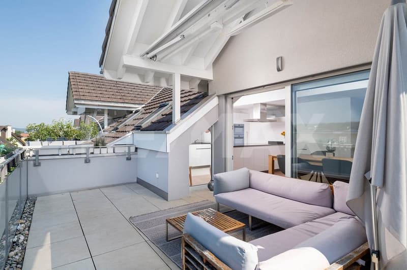 Moderne 5.5-Zimmer-Maisonettewohnung mit grossem Balkon in Zufikon AG zu kaufen! (13)