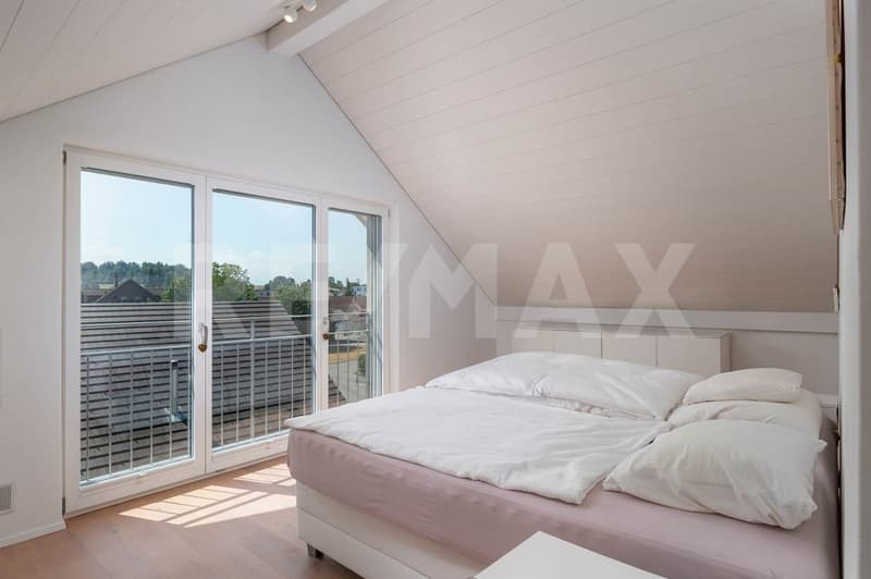 Moderne 5.5-Zimmer-Maisonettewohnung mit grossem Balkon in Zufikon AG zu kaufen! (6)