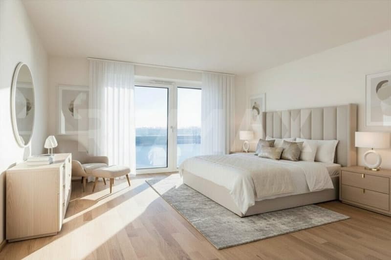 Edle 4-Zimmer-Wohnung in Wien mit traumhaftem Donau-Blick in direkter Waterfront-Lage zu kaufen! (5)