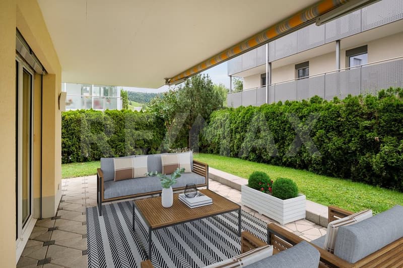Grosszügige 4.5-Zimmer Gartenwohnung an ruhiger Lage in Einsiedeln zu kaufen! (10)