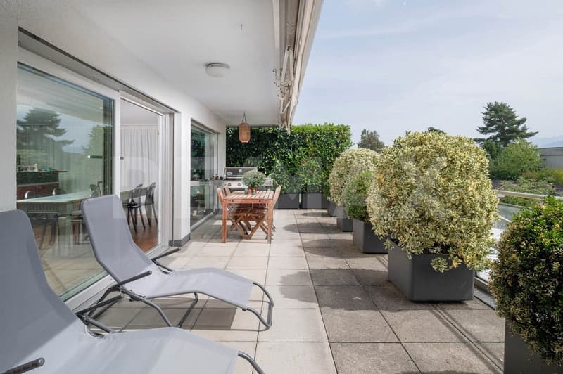 Elegante 5.5-Zimmer-Terrassenwohnung nur wenige Schritte vom Zürichsee entfernt zu kaufen! (2)
