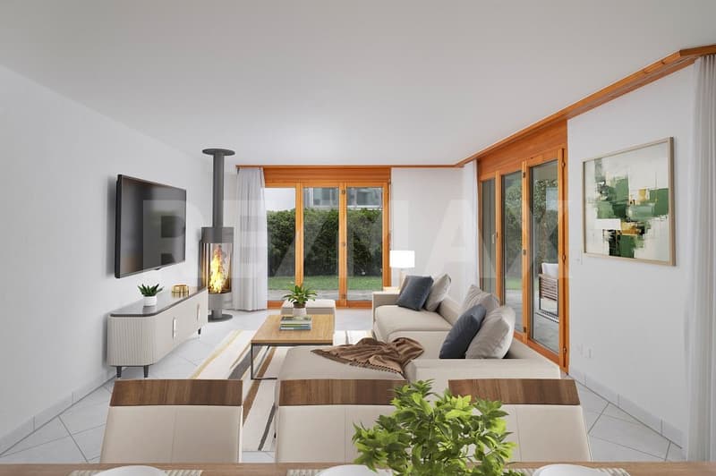 4.5 Zimmerwohnung mit 123 m² grossem Gartenanteil in Einsiedeln zu kaufen! (7)