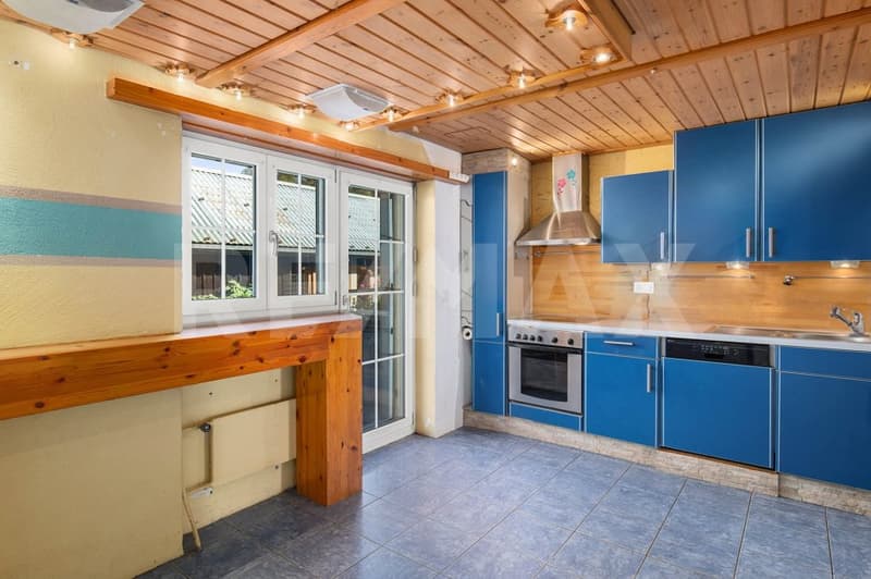 Naturnah wohnen mit Raum für eigene Ideen! 5.5-Zimmer-Reiheneinfamilienhaus in Vorderthal SZ (6)