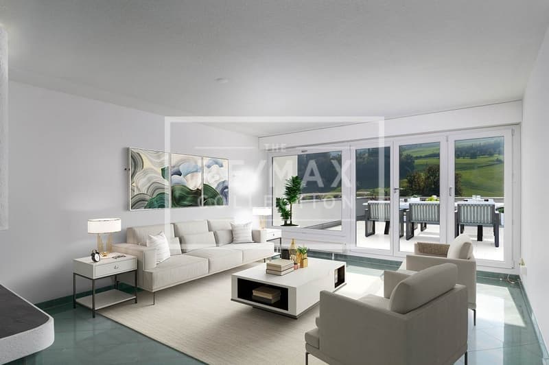 Exklusive 6.5-Zimmer-Terrassen-Wohnung mit herrlicher Aussicht und 5 Garagenplätzen! (6)