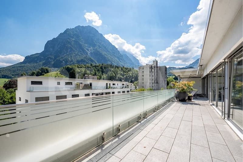 Exklusive 4½-Zimmer-Attikawohnung mit traumhafter Aussicht (9)