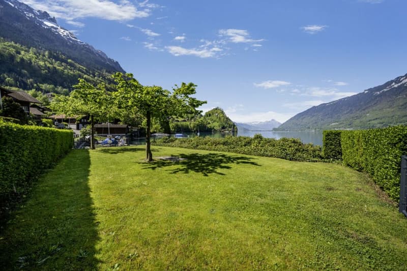 LAKESIDE LIVING 4,5 room garden apartment in Iseltwald (3)
