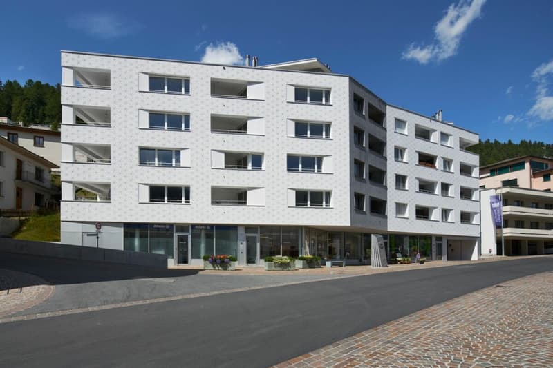 Grosse Erstwohnung in Central St. Moritz - Bad (1)