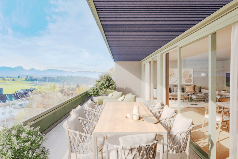 Terrasse mit Weitsicht
