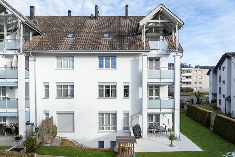 Ansicht von Westen