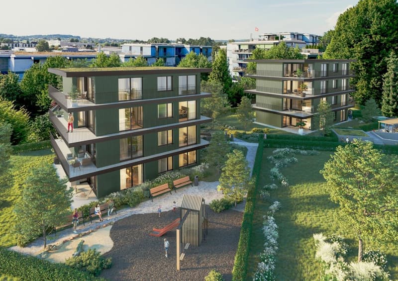 Rendering Südwest-Ansicht