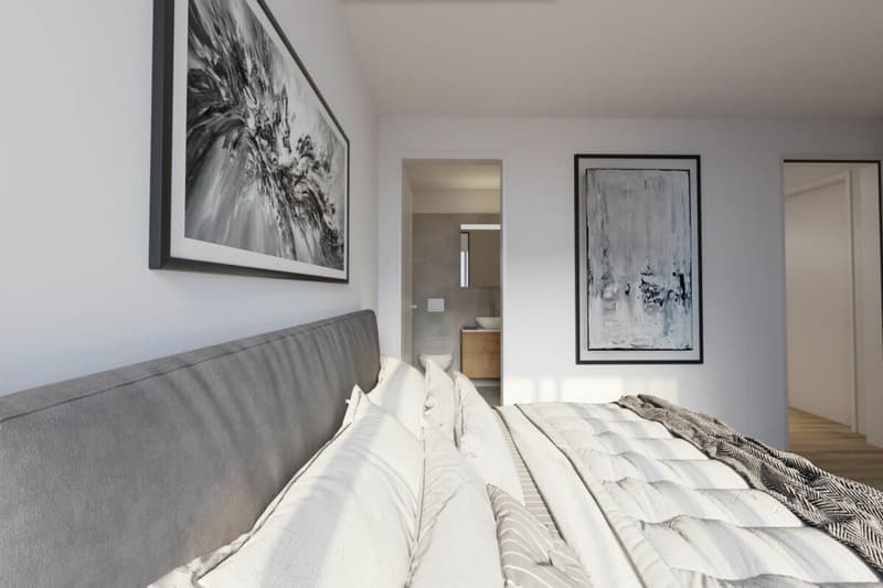 Rendering Schlafzimmer