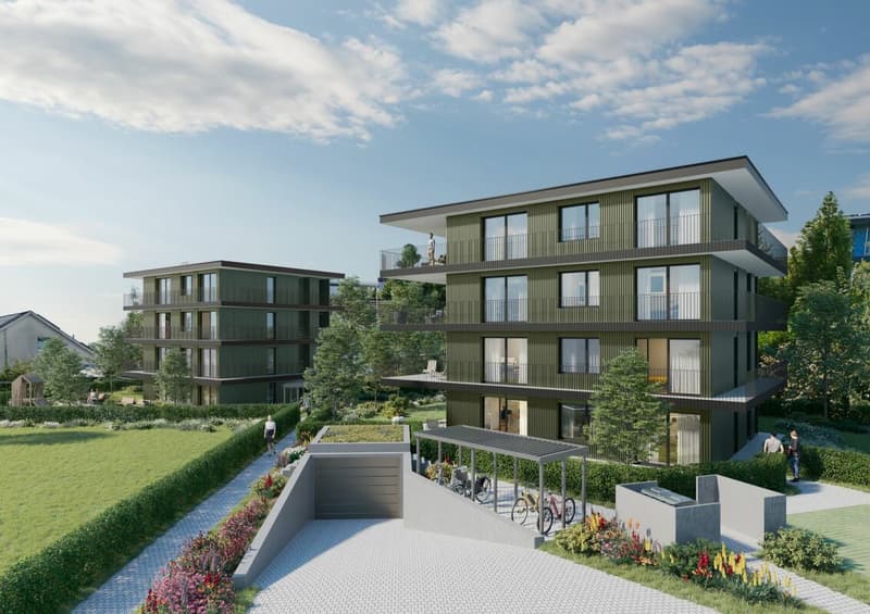 Rendering Südost-Ansicht