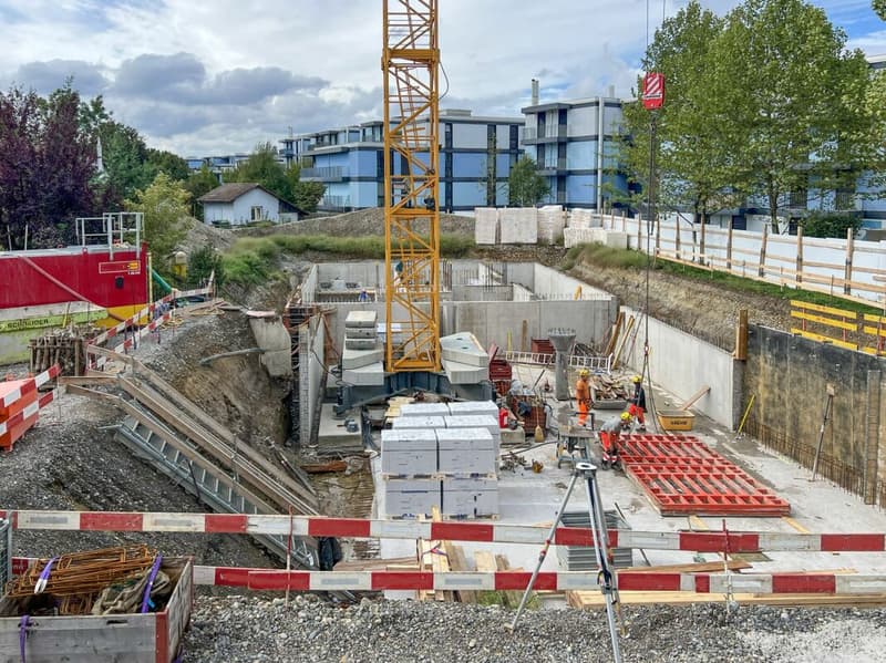 Baustelle Stand September 2026