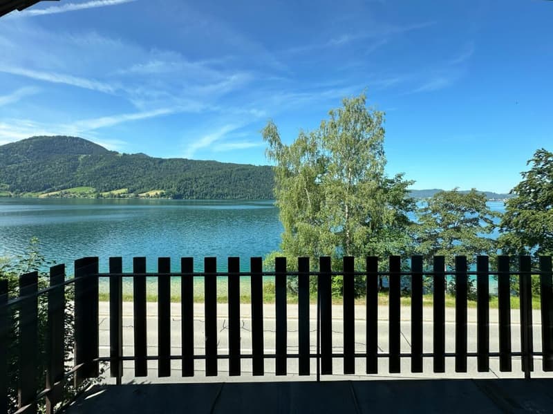 Chalet Sonnenbühl: Attraktives Zweifamilienhaus mit freier Bergsicht und dem See als Kulisse (11)