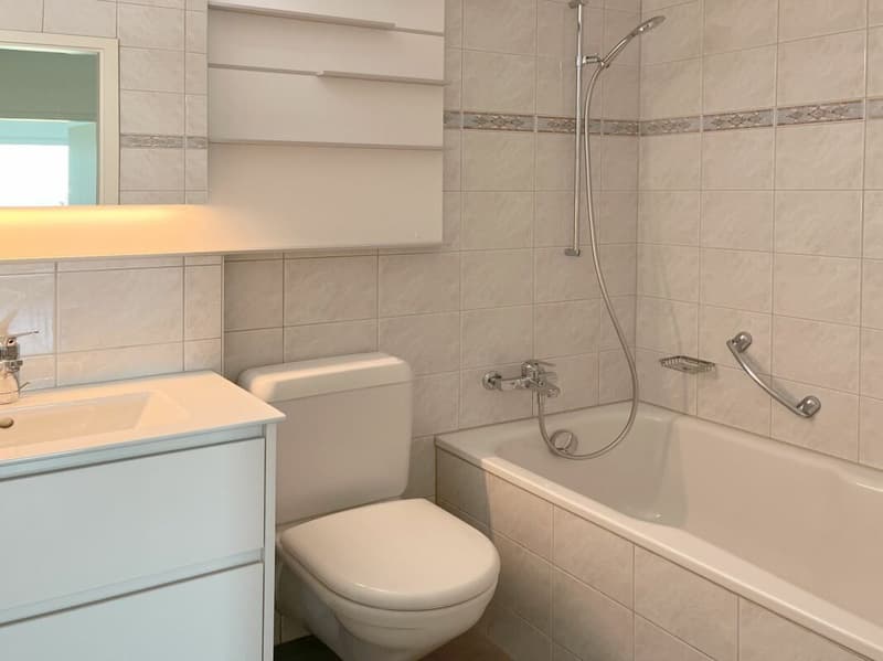 Ruhig wohnen, zentral verbunden - Charmante 3.5-Zimmer-Wohnung am Zugerberg (9)