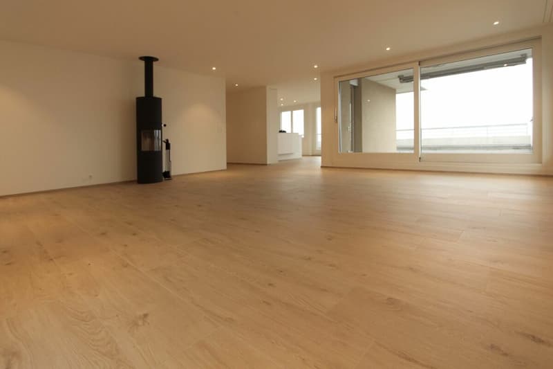 LUXURIÖSE ATTIKAOASE: Exklusive Wohnung mit grosszügiger Terrasse und atemberaubender See- & Bergsicht (7)