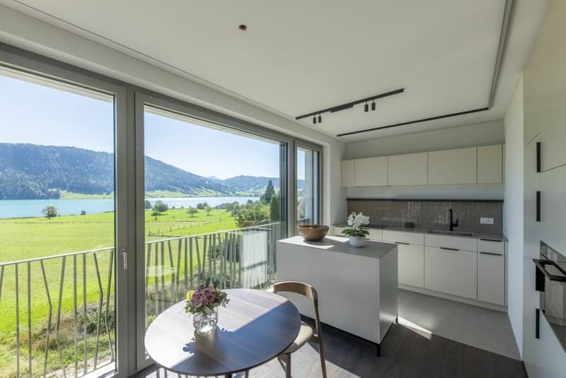 Überbauung Bahnhöfli: Exklusive Neubauwohnungen mit Panoramaaussicht auf den Ägerisee (1)