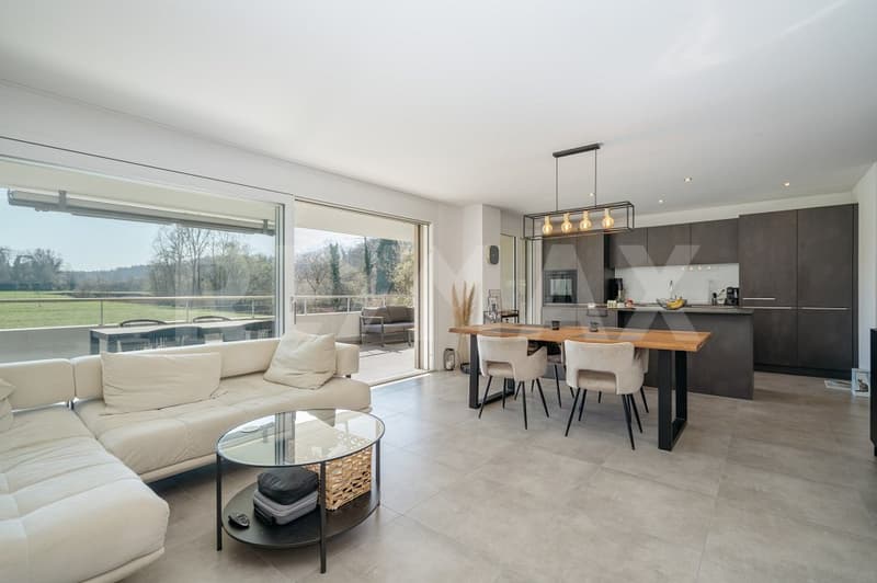 Sunny living on the Bünzaue: 4.5-room apartment with large terrace (1)