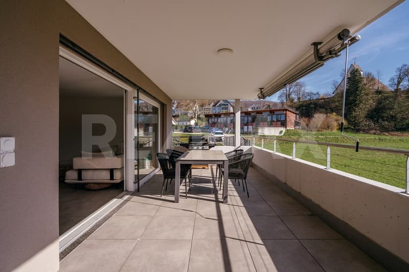 Sunny living on the Bünzaue: 4.5-room apartment with large terrace (3)