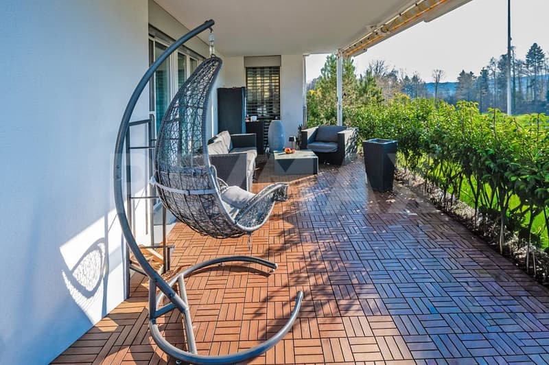Well-maintained, modern 4.5-room ground-floor apartment with seating area (5)