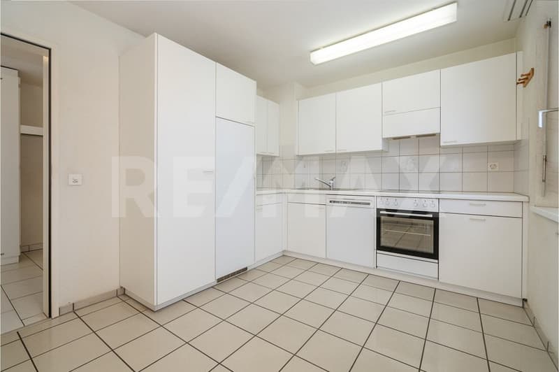 Well connected: uncomplicated 3½-room apartment with garden (7)