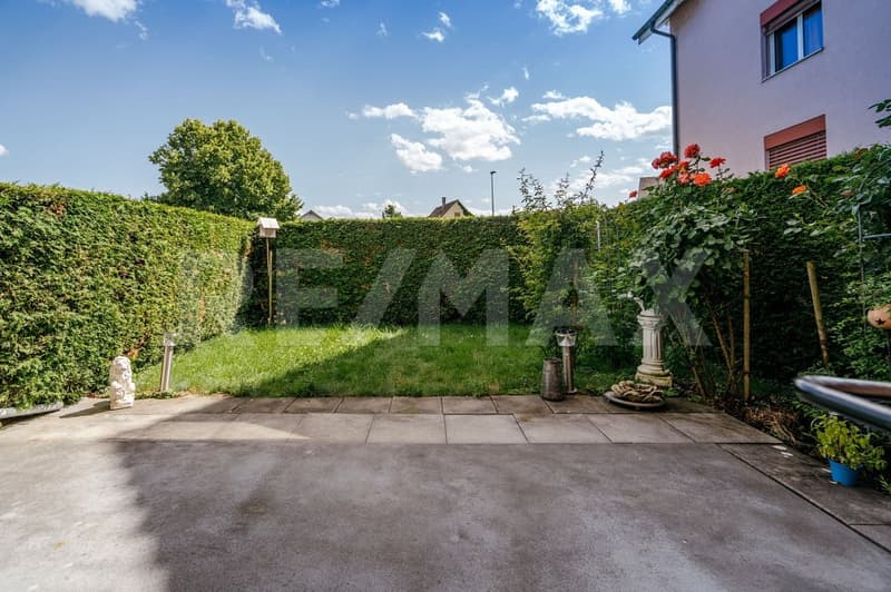 Well connected: uncomplicated 3½-room apartment with garden (2)