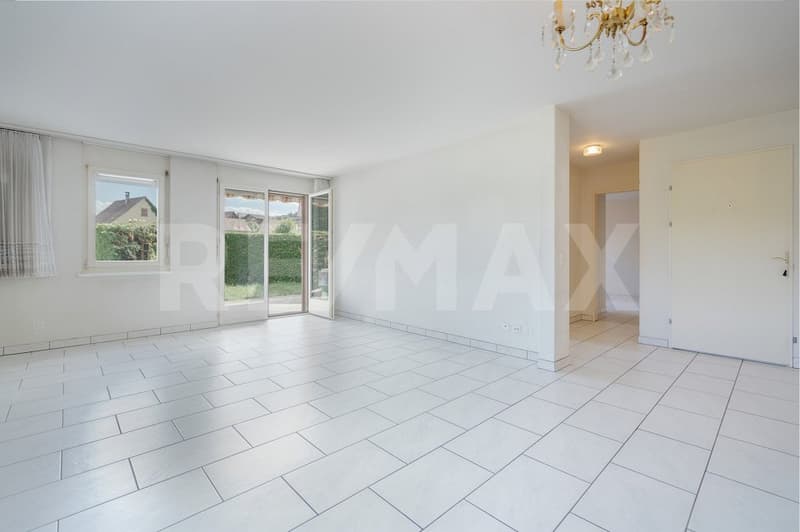 Well connected: uncomplicated 3½-room apartment with garden (5)