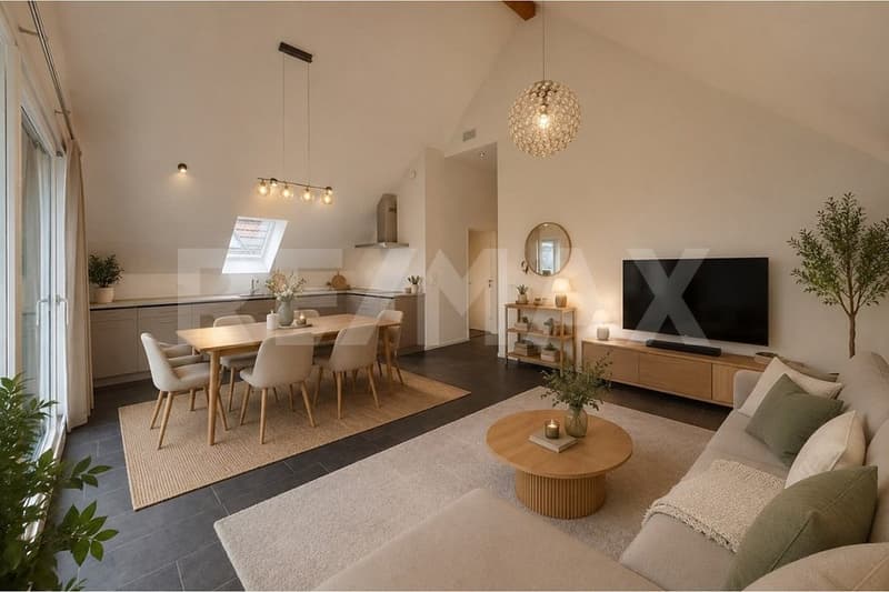 Moderne 5.5-Zimmer-Dachwohnung (2)