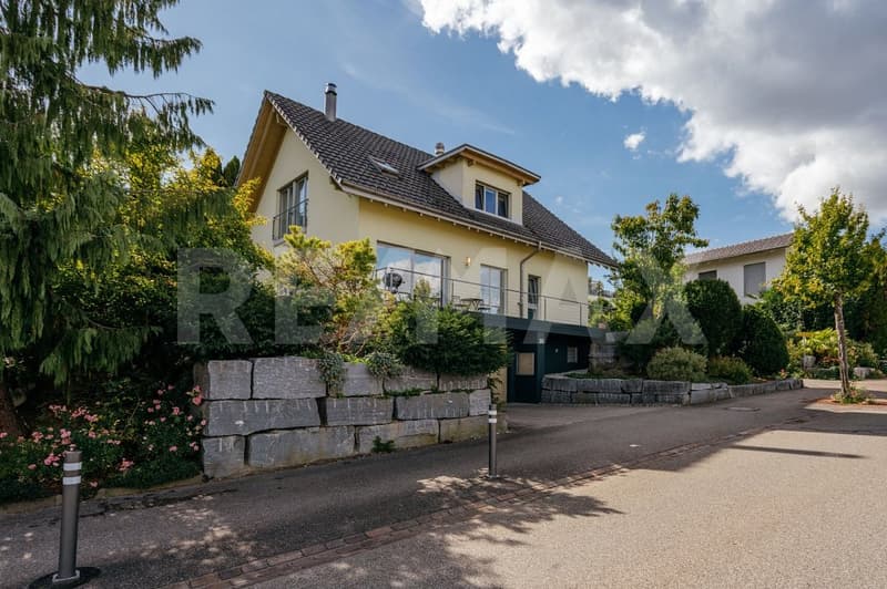 Wo Licht und Panorama Räume prägen: Einfamilienhaus am Heitersberg (2)