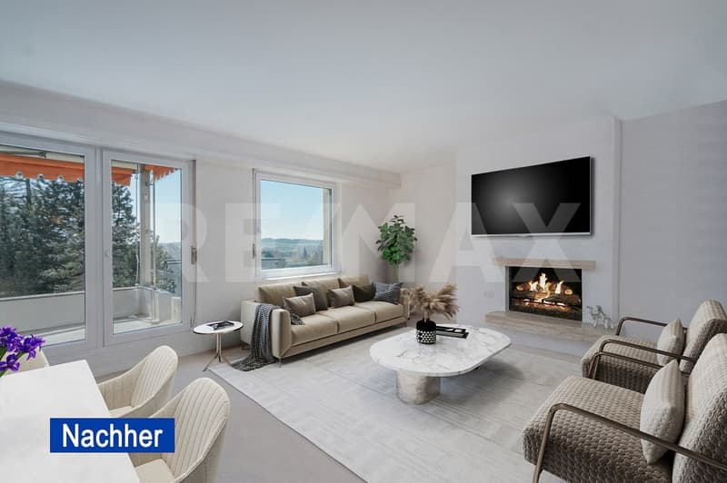 Nature, Sun, View: 4.5-Room Apartment in Top Location (7)