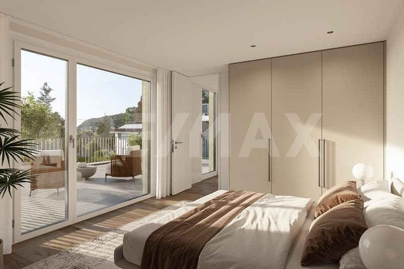 New construction project VITIS in a sunny location with a view in Geroldswil - House B already reserved (6)