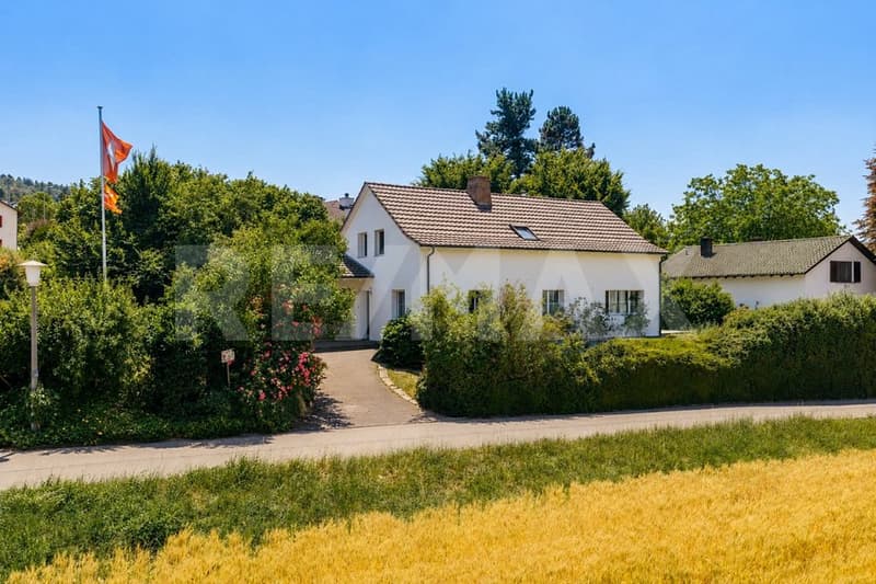 Living with a view Detached single-family house in a privileged location in Urdorf (1)