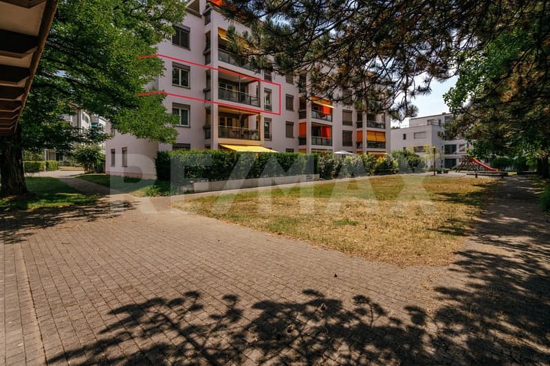 Alltag mit Lebensqualität: 4½-Zimmer-Wohnung mitten in Wettingen (2)
