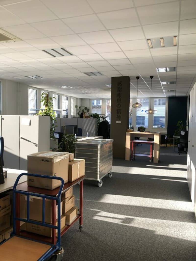 Büro / Ausstellung mit Lager und Anlieferungsrampe in Rotkreuz (5)
