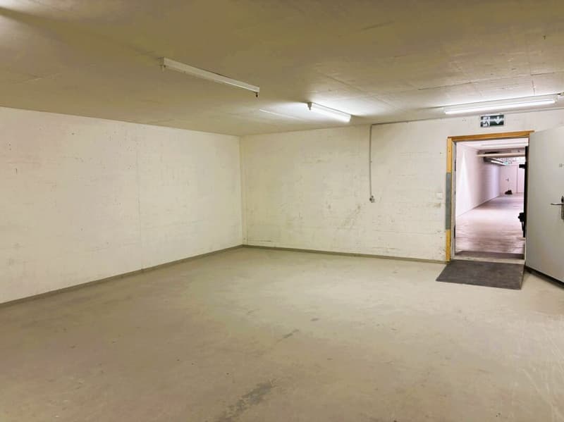 104 m² Lagerraum im 1. UG mit Anlieferungsrampe und Warenlift - Steinhausen (14)