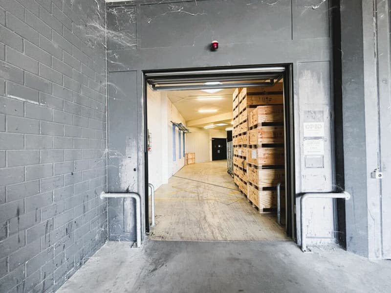 104 m² Lagerraum im 1. UG mit Anlieferungsrampe und Warenlift - Steinhausen (7)