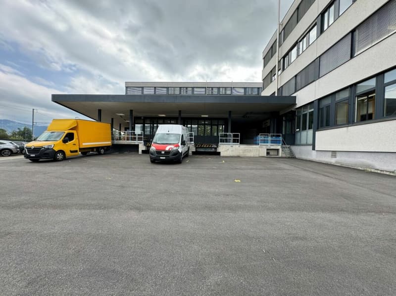 104 m² Lagerraum im 1. UG mit Anlieferungsrampe und Warenlift - Steinhausen (3)
