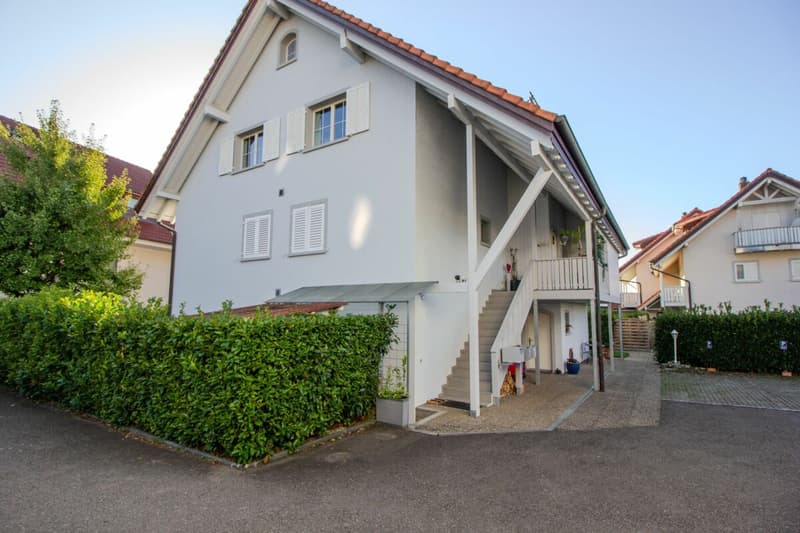 Haus aussen, Eingang