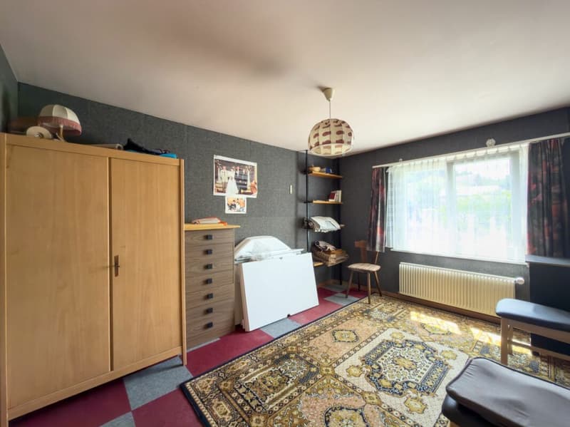Schlafzimmer 5 im Untergeschoss