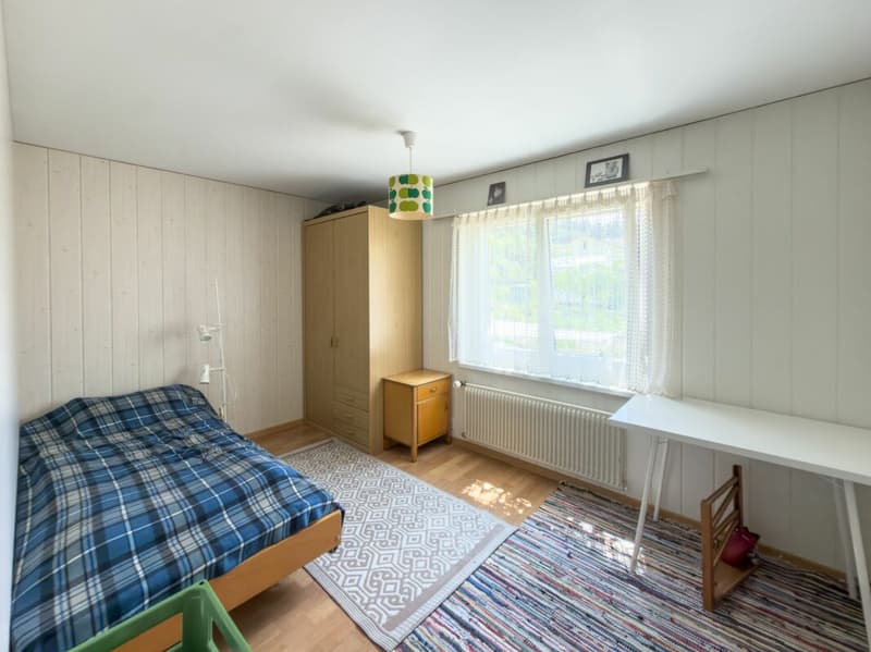 Schlafzimmer 4 im Untergeschoss