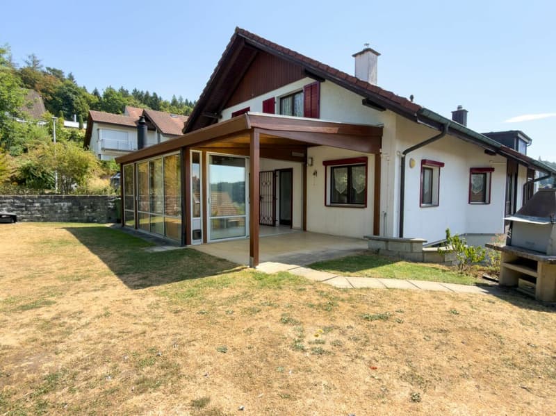 Gedeckter Sitzplatz, Garten