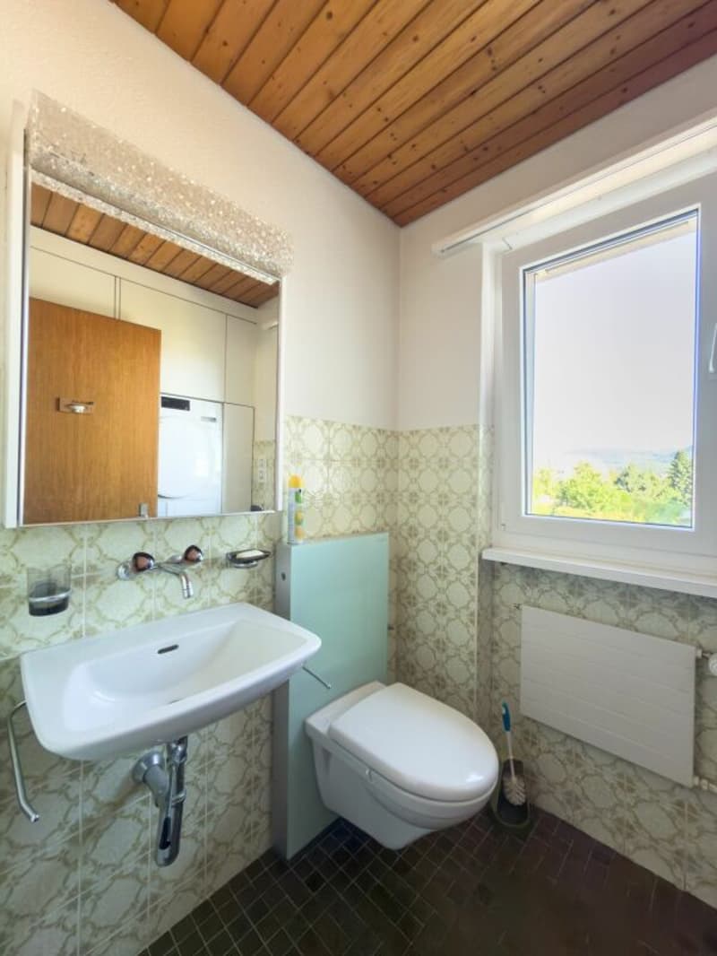 sep. WC mit Waschturm