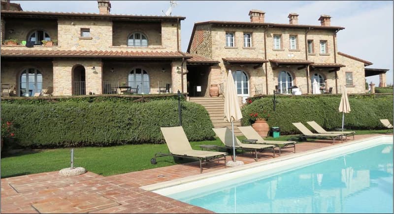 Appartamento in stile rustico-piscina Chianni-Pisa (1)