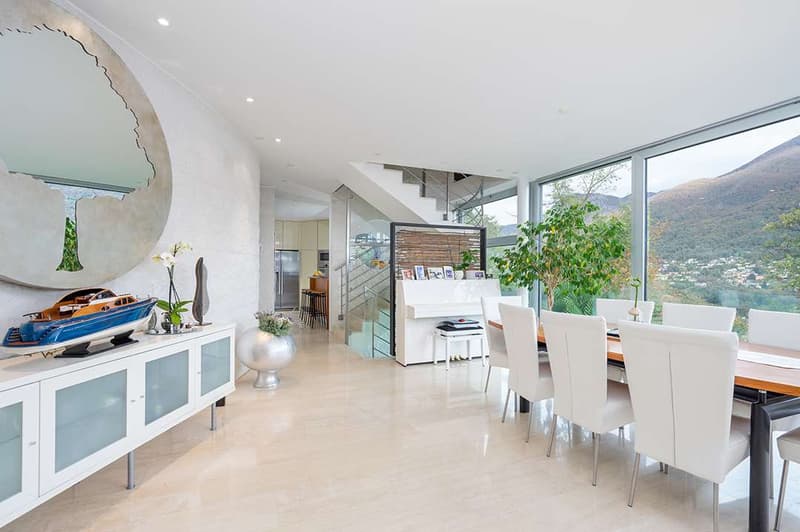 Lugano - Prestigious villa with lake view and refined outdoor spaces (5)