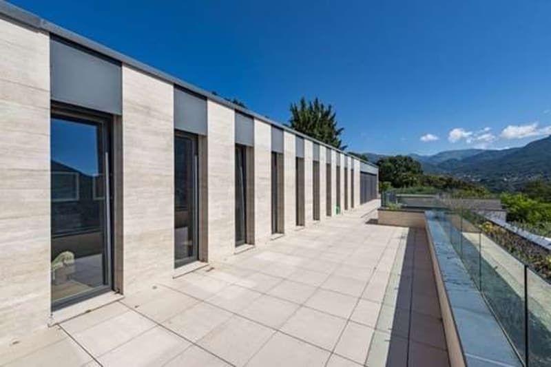 Modern attic with large panoramic terrace and lake view - Lugano (5)
